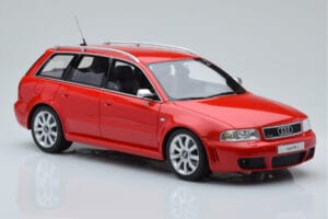 Audi RS4 B5 Avant Rojo Otto 1:18 OT1026B Resina - imagen 4 de 6