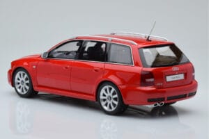 Audi RS4 B5 Avant Rojo Otto 1:18 OT1026B Resina - imagen 5 de 6
