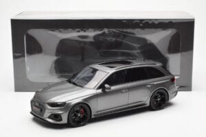 Audi RS4 B9 Avant Competition Daytona Gris GT Spirit 1:18 GT456 Resina - imagen 6 de 6