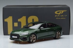 Audi RS5 B9 Sportback Sonoma Verde Asia Edition GT Spirit 1:18 CLDC018 Resina - imagen 6 de 6