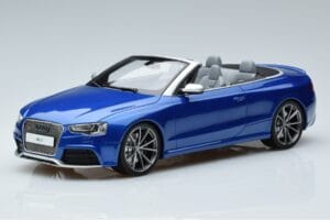 Audi RS5 B8 Cabrio Azul GT Spirit 1:18 ZM053 Resina