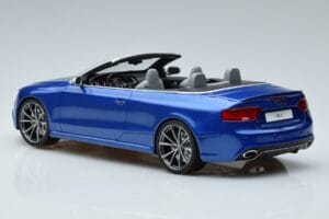 Audi RS5 B8 Cabrio Azul GT Spirit 1:18 ZM053 Resina - imagen 5 de 6