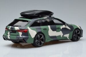 Audi RS6 C8 Avant Camuflaje With Roof Top Asia Edition GT Spirit 1:18 CLDC014 Resina - imagen 2 de 6