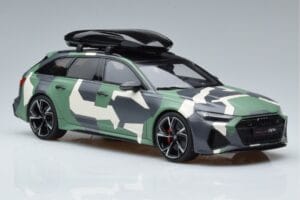 Audi RS6 C8 Avant Camuflaje With Roof Top Asia Edition GT Spirit 1:18 CLDC014 Resina - imagen 4 de 6
