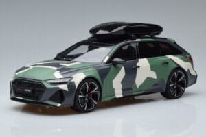 Audi RS6 C8 Avant Camuflaje With Roof Top Asia Edition GT Spirit 1:18 CLDC014 Resina