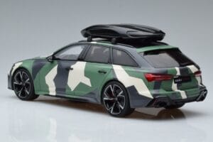 Audi RS6 C8 Avant Camuflaje With Roof Top Asia Edition GT Spirit 1:18 CLDC014 Resina - imagen 5 de 6