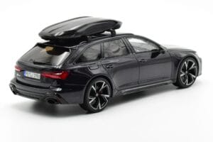 Audi RS6 C8 Avant Mythos Negro Con Techo de Carbono Asia Edition GT Spirit 1:18 CLDC007 Resina - imagen 2 de 6