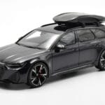 Audi RS6 C8 Avant Mythos Negro Con Techo de Carbono Asia Edition GT Spirit 1:18 CLDC007 Resina