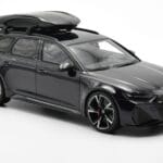 Audi RS6 C8 Avant Mythos Negro Con Techo de Carbono Asia Edition GT Spirit 1:18 CLDC007 Resina - image 4 of 6