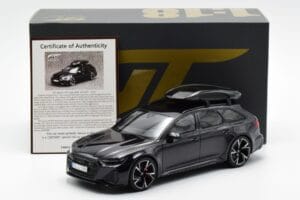 Audi RS6 C8 Avant Mythos Negro Con Techo de Carbono Asia Edition GT Spirit 1:18 CLDC007 Resina - imagen 6 de 6