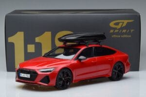 Audi RS7 C8 Sportback Rojo Asia Edition GT Spirit 1:18 CLDC021 Resina - imagen 6 de 6