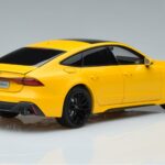 Audi RS7 C8 Sportback Amarillo Vossen Rims Edición Limitada Kengfai 1:18 VAKF 0335 Metal - image 3 of 8