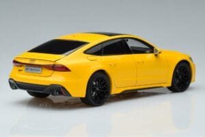 Audi RS7 C8 Sportback Amarillo Vossen Rims Edición Limitada Kengfai 1:18 VAKF-0335 Metal - imagen 3 de 8