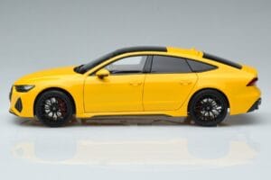 Audi RS7 C8 Sportback Amarillo Vossen Rims Edición Limitada Kengfai 1:18 VAKF-0335 Metal - imagen 5 de 8