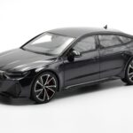 Audi RS7 C8 Sportback Mythos Negro Asia Edition GT Spirit 1:18 CLDC011 Resina