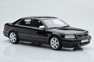 Audi S8 D2 Negro Otto 1:18 OT082 Resina - imagen 4 de 6