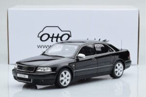 Audi S8 D2 Negro Otto 1:18 OT082 Resina - imagen 6 de 6