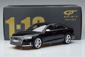 Audi S8 D5 Mythos Negro Asia Edition GT Spirit 1:18 CLDC019 Resina - imagen 6 de 6