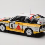 Audi Sport Quattro S1 E2 #6 H. Mikkola / A. Hertz Rally 1000 Lakes 1985 IXO 1:18 18RMC161B - image 5 of 6