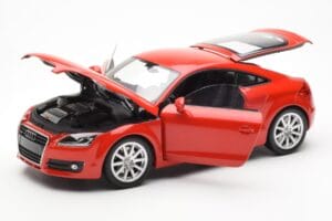 Audi TT 8J Rojo Metálico Minichamps 1:18 100015021 Metal - imagen 2 de 8