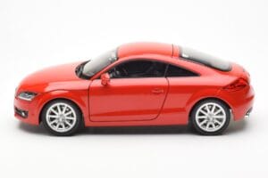 Audi TT 8J Rojo Metálico Minichamps 1:18 100015021 Metal - imagen 4 de 8