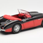 Austin-Healey 3000 Mk I Spider Negro Rojo Kyosho 1:18 08141KR - image 3 of 8