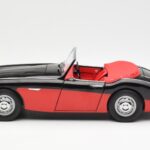 Austin-Healey 3000 Mk I Spider Negro Rojo Kyosho 1:18 08141KR - image 4 of 8