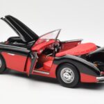Austin-Healey 3000 Mk I Spider Negro Rojo Kyosho 1:18 08141KR - image 5 of 8