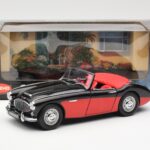 Austin-Healey 3000 Mk I Spider Negro Rojo Kyosho 1:18 08141KR - image 8 of 8