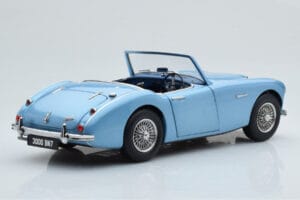 Austin-Healey 3000 Mk1 BN7 Azul Kyosho 1:18 08149HBL Metal - imagen 4 de 8