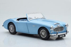 Austin-Healey 3000 Mk1 BN7 Azul Kyosho 1:18 08149HBL Metal - imagen 6 de 8