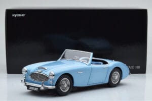 Austin-Healey 3000 Mk1 BN7 Azul Kyosho 1:18 08149HBL Metal - imagen 8 de 8