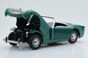 Austin-Healey Sprite Verde Kyosho 1:18 08953LG Metal - imagen 2 de 8