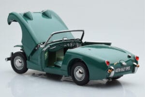 Austin-Healey Sprite Verde Kyosho 1:18 08953LG Metal - imagen 3 de 8