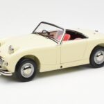 Austin-Healey Sprite Mk I Open Old English Blanco Kyosho 1:18 08953EW