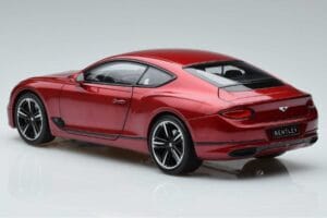 Bentley Continental GT Candy Rojo Norev 1:18 182788 Metal - imagen 6 de 7