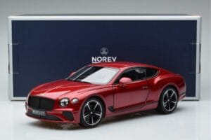 Bentley Continental GT Candy Rojo Norev 1:18 182788 Metal - imagen 7 de 7
