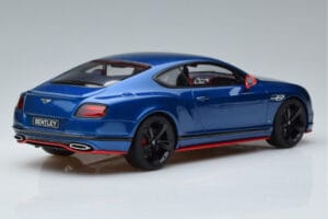 Bentley Continental GT Speed Black Edition Azul GT Spirit 1:18 KJ006 Resina - imagen 2 de 6
