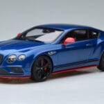 Bentley Continental GT Speed Black Edition Azul GT Spirit 1:18 KJ006 Resina