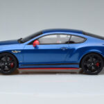 Bentley Continental GT Speed Black Edition Azul GT Spirit 1:18 KJ006 Resina - image 3 of 6