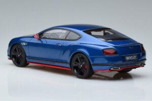 Bentley Continental GT Speed Black Edition Azul GT Spirit 1:18 KJ006 Resina - imagen 5 de 6