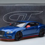 Bentley Continental GT Speed Black Edition Azul GT Spirit 1:18 KJ006 Resina - image 6 of 6