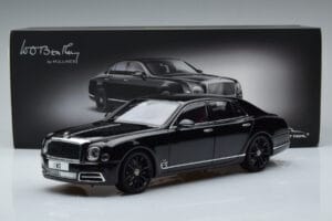 Bentley Mulsanne W.O. Edition By Mulliner Negro Almost Real 1:18 830508 Metal - imagen 11 de 11