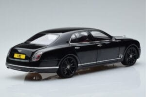 Bentley Mulsanne W.O. Edition By Mulliner Negro Almost Real 1:18 830508 Metal - imagen 3 de 11