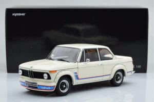 BMW 2002 Turbo Blanco Kyosho 1:18 08544W Metal - imagen 8 de 8
