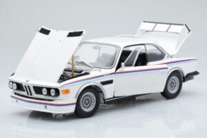 BMW 3.0 CSL E9 Blanco Dealer Edition Minichamps 1:18 80435A5D020 Metal - imagen 2 de 7