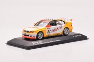 BMW 320i E46 Wiechers Sport #32 Hennerici / Wiechers WTCC 2005 Minichamps 1:43 400052432 Metal - imagen 2 de 4