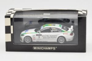 BMW 320si E90 BMW Team Germany #3 A. Farfus WTCC Curitiba Heat Winner 2007 Minichamps 1:43 400072603 Metal - imagen 4 de 4