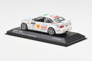 BMW 320si E90 BMW Team Italy Spain #4 A. Zanardi WTCC Brno 3rd Race 2007 Minichamps 1:43 400072604 Metal - imagen 3 de 4