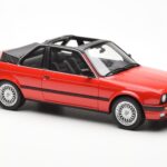 BMW 325i E30 Baur Rojo Metallic Otto 1:18 - image 4 of 6